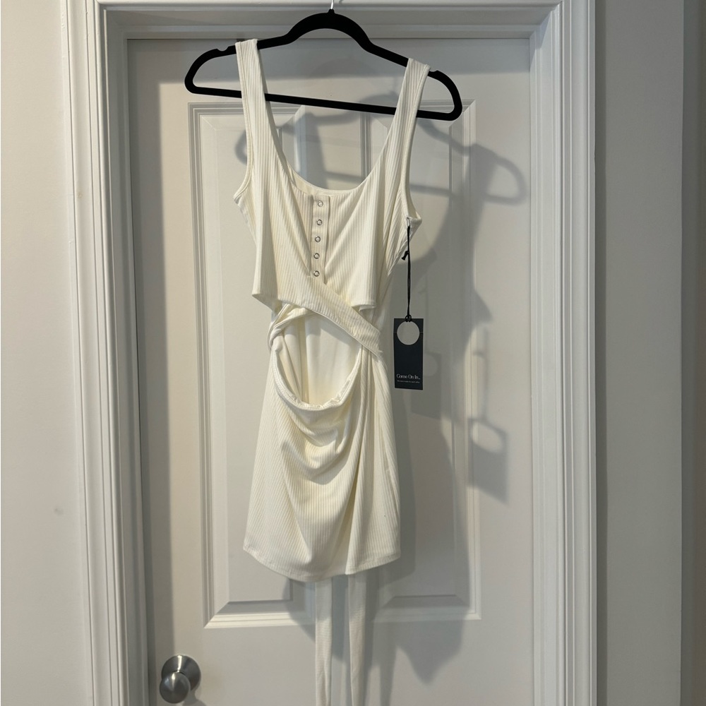 NWT Revolve Privacy Please cute little white dress!